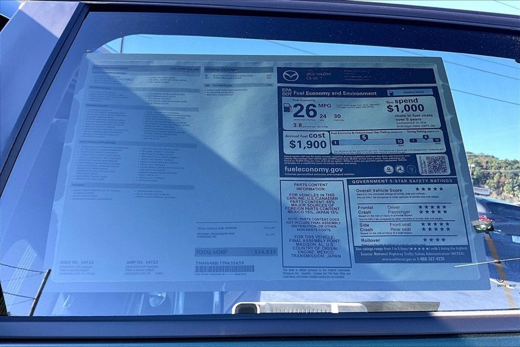 2026 Mazda Mazda CX-50 2.5 S Preferred AWD
