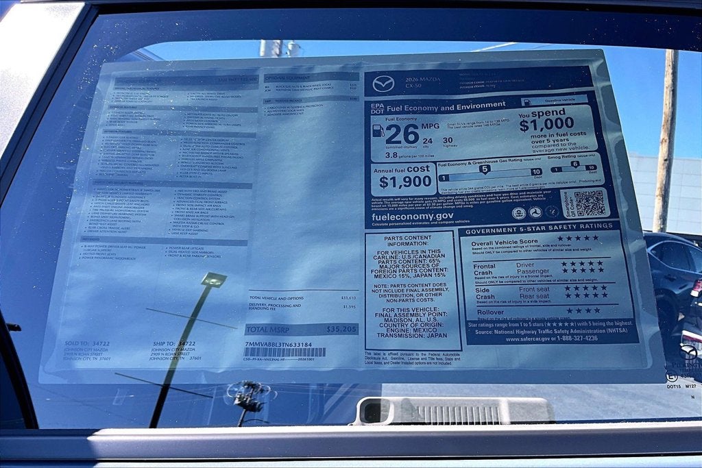 2026 Mazda Mazda CX-50 2.5 S Preferred AWD