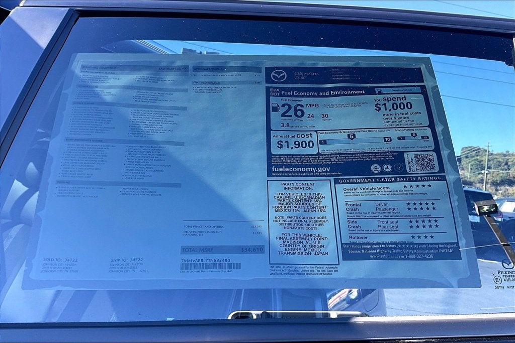 2026 Mazda Mazda CX-50 2.5 S Preferred AWD