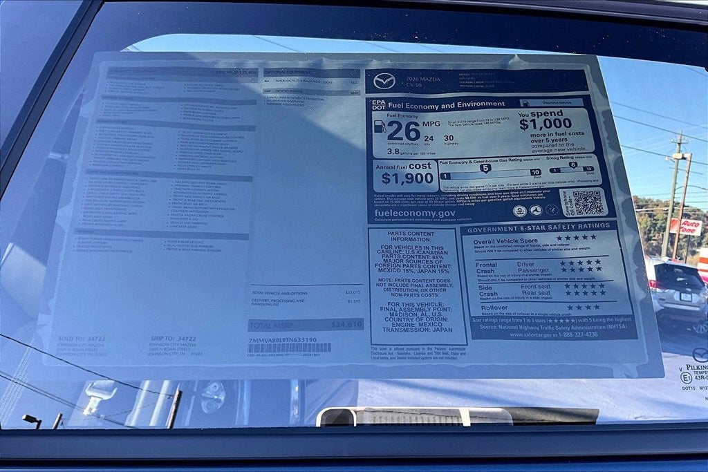 2026 Mazda Mazda CX-50 2.5 S Preferred AWD