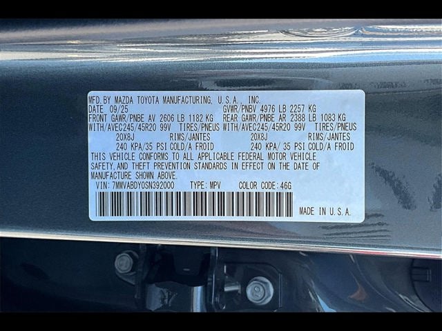 2025 Mazda Mazda CX-50 2.5 Turbo Premium AWD