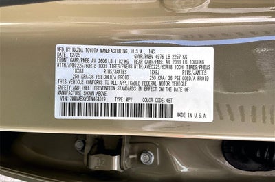 2026 Mazda Mazda CX-50 2.5 Turbo Meridian Edition AWD