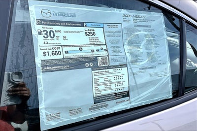 2026 Mazda Mazda3 Sedan 2.5 S Select Sport