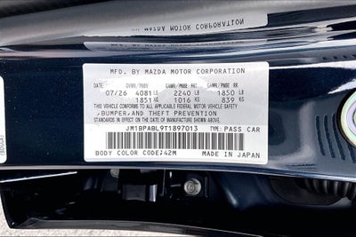 2026 Mazda Mazda3 Sedan 2.5 S Select Sport