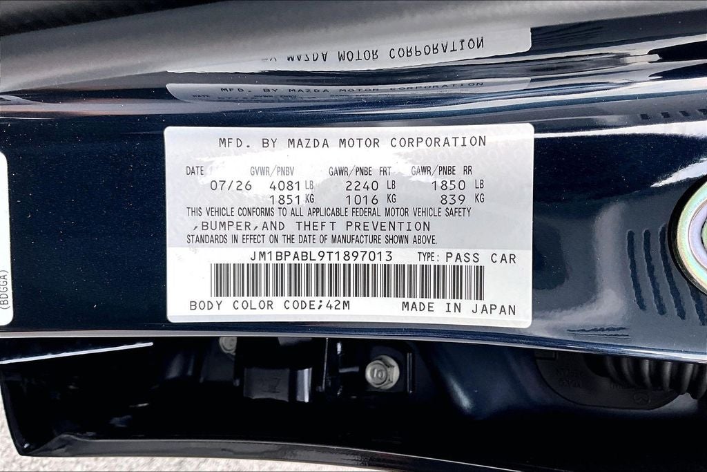 2026 Mazda Mazda3 Sedan 2.5 S Select Sport
