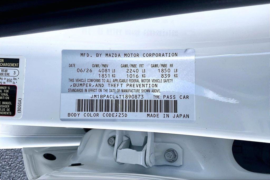 2026 Mazda Mazda3 Sedan 2.5 S Preferred
