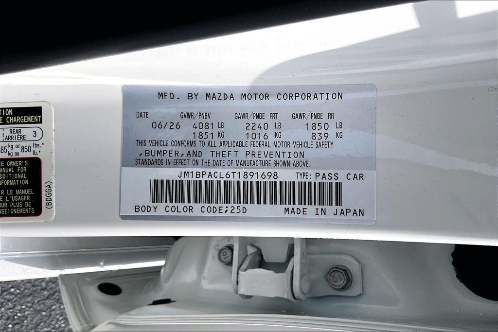 2026 Mazda Mazda3 Sedan 2.5 S Preferred