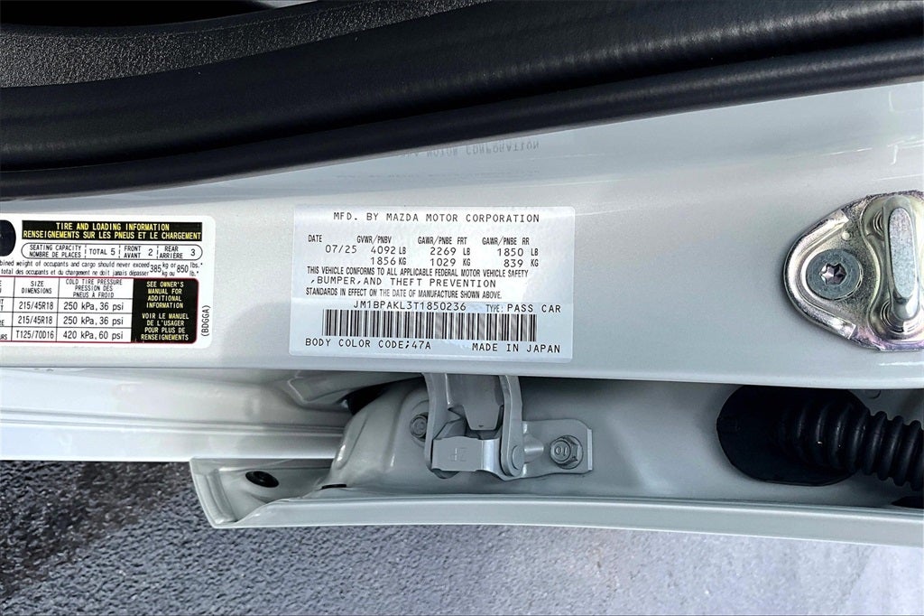 2026 Mazda Mazda3 Hatchback 2.5 S Select Sport