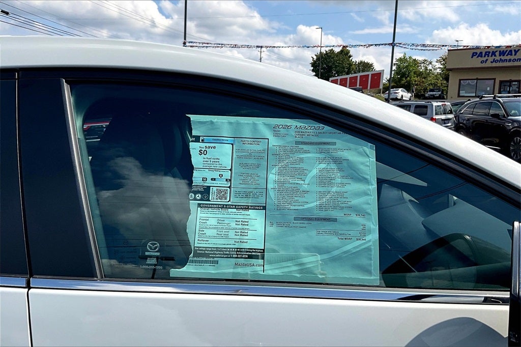 2026 Mazda Mazda3 Hatchback 2.5 S Select Sport