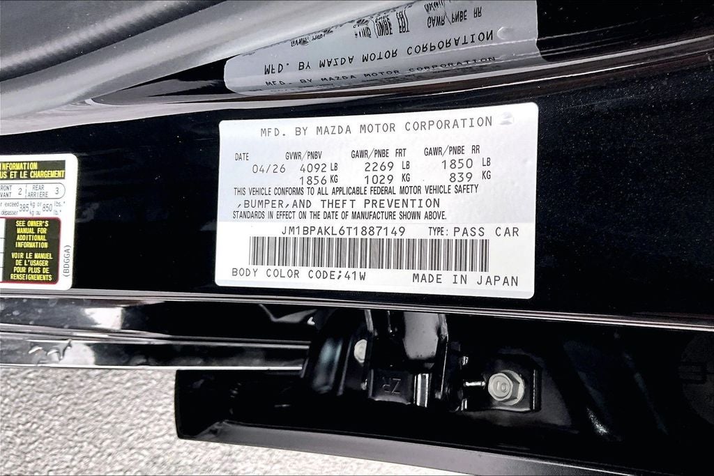 2026 Mazda Mazda3 Hatchback 2.5 S Select Sport