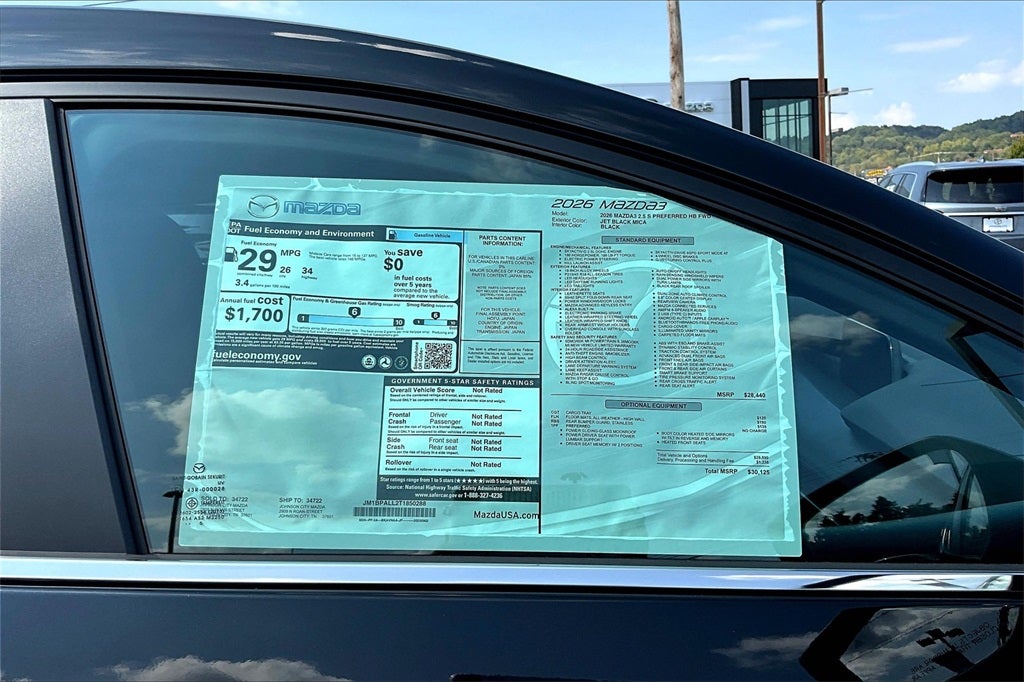 2026 Mazda Mazda3 Hatchback 2.5 S Preferred