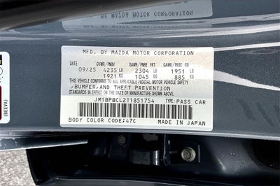 2026 Mazda Mazda3 Sedan 2.5 S Carbon Edition AWD