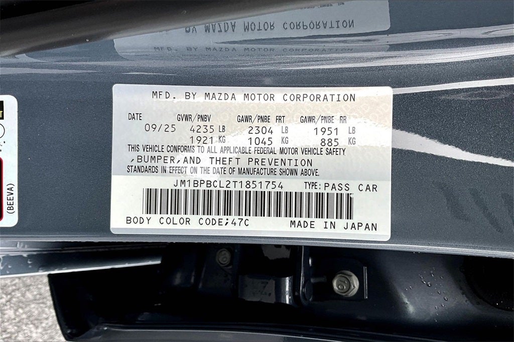 2026 Mazda Mazda3 Sedan 2.5 S Carbon Edition AWD