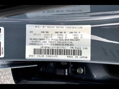 2026 Mazda Mazda3 Sedan 2.5 S Carbon Edition AWD