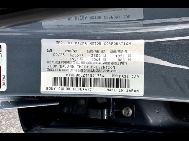 2026 Mazda Mazda3 Sedan 2.5 S Carbon Edition AWD