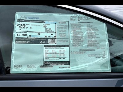 2026 Mazda Mazda3 Sedan 2.5 S Carbon Edition AWD