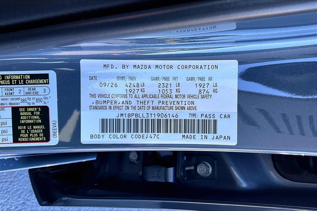 2026 Mazda Mazda3 Hatchback 2.5 S Carbon Edition AWD
