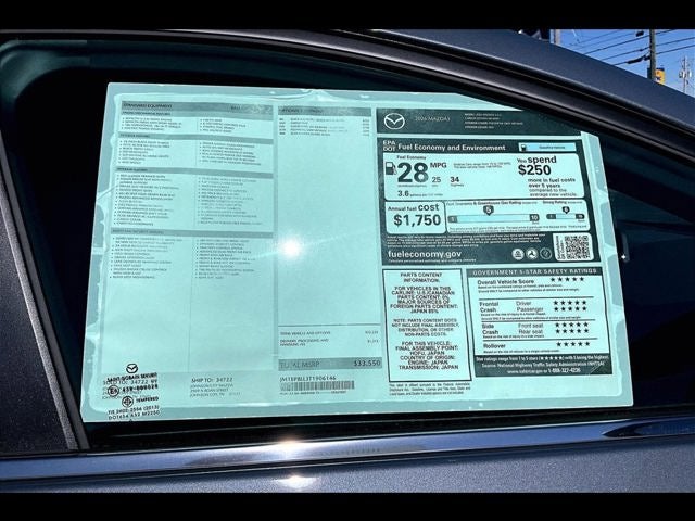 2026 Mazda Mazda3 Hatchback 2.5 S Carbon Edition AWD