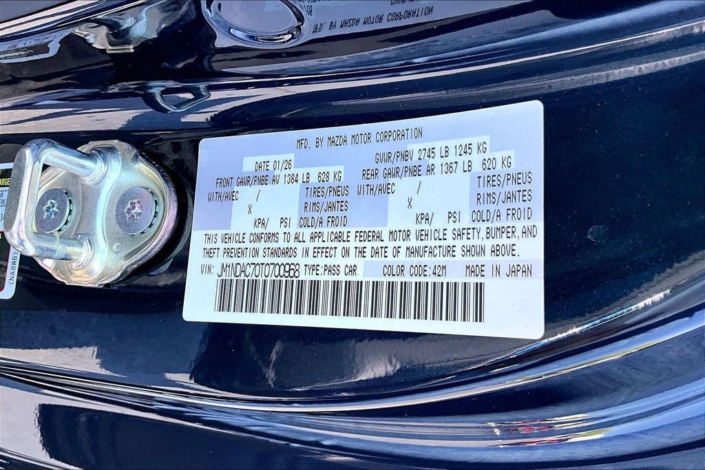 2026 Mazda Mazda MX-5 Miata Club