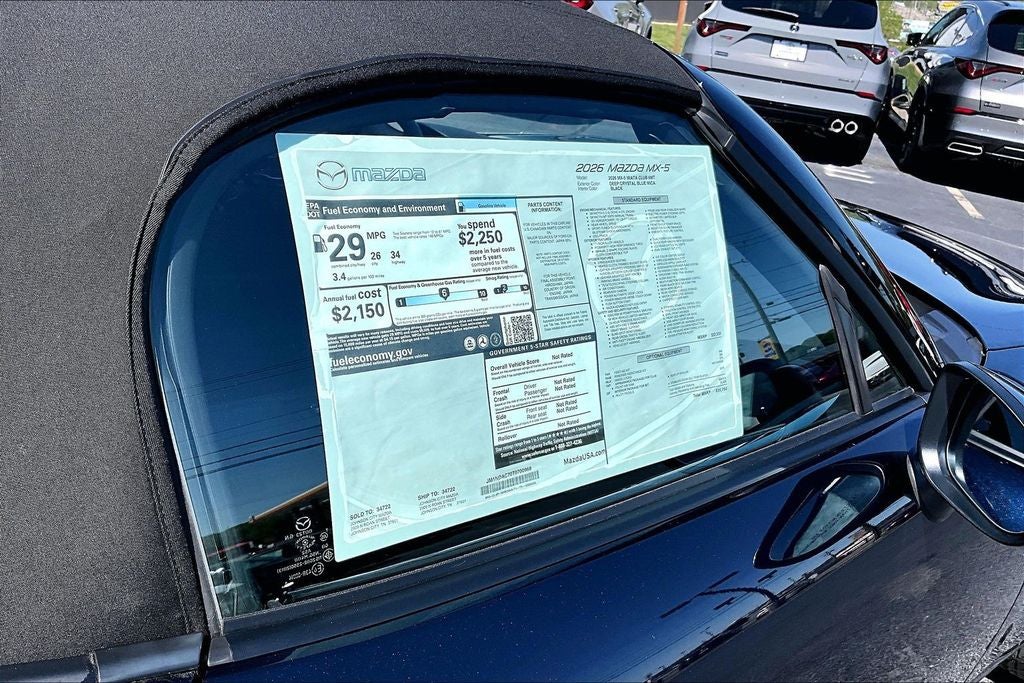 2026 Mazda Mazda MX-5 Miata Club