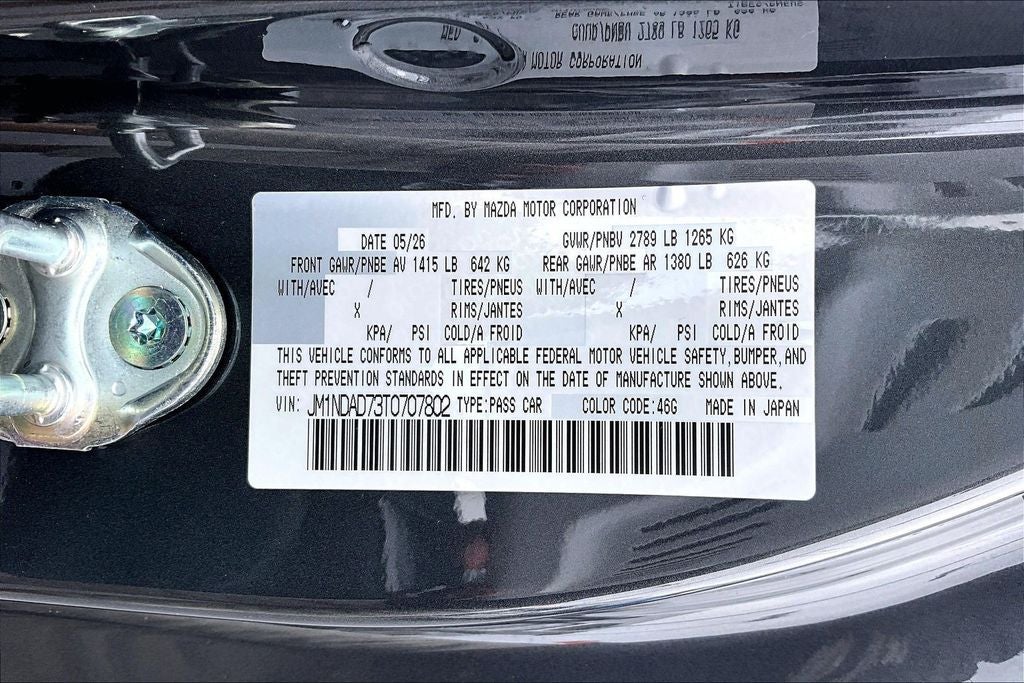 2026 Mazda Mazda MX-5 Miata Grand Touring