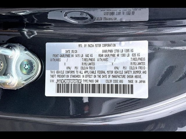 2026 Mazda Mazda MX-5 Miata Grand Touring