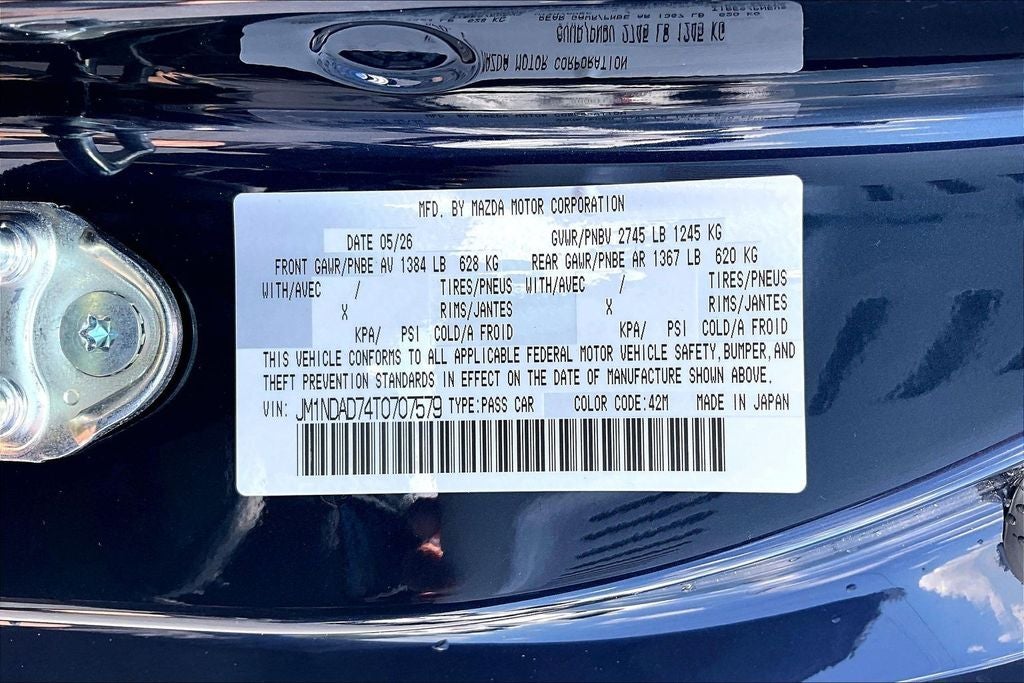 2026 Mazda Mazda MX-5 Miata Grand Touring