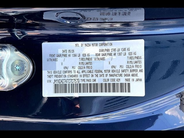 2026 Mazda Mazda MX-5 Miata Grand Touring