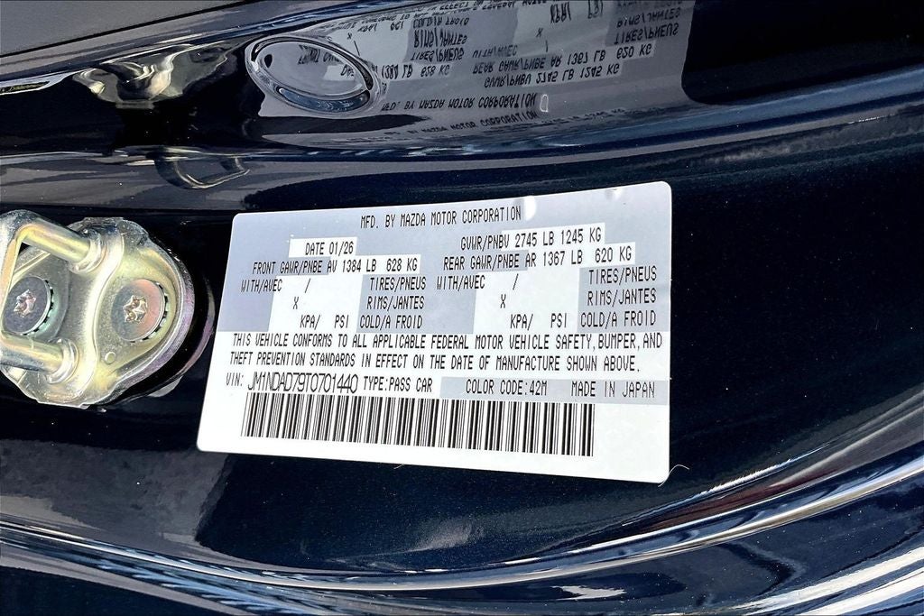 2026 Mazda Mazda MX-5 Miata Grand Touring