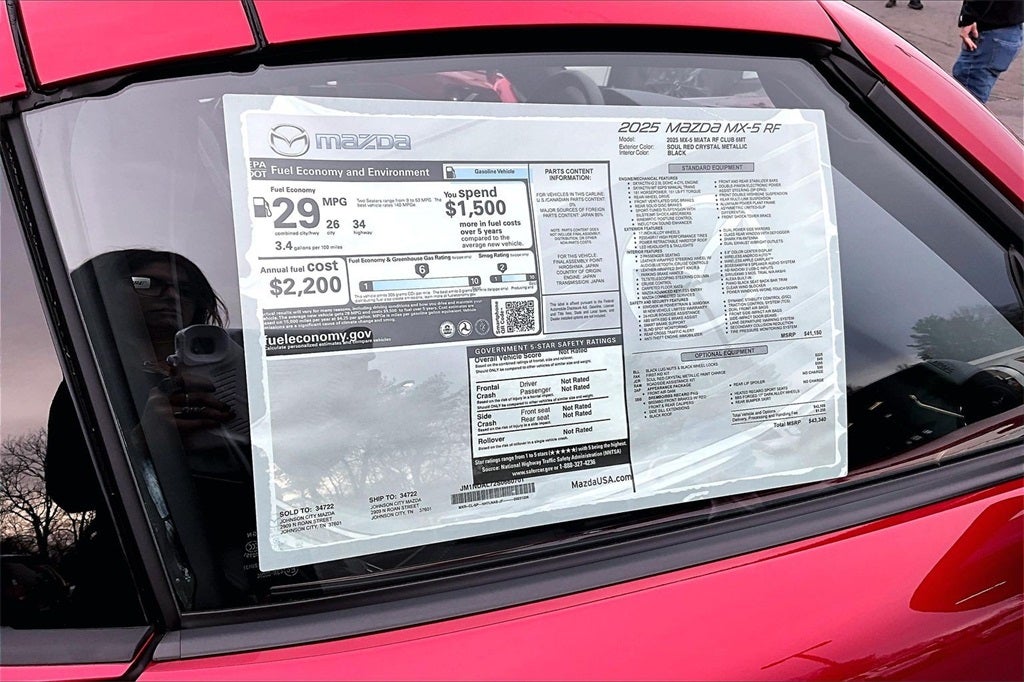 2025 Mazda Mazda MX-5 Miata RF Club