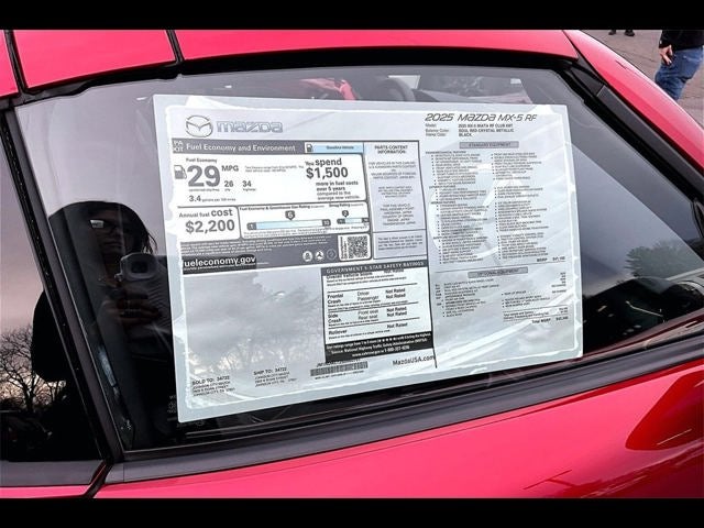 2025 Mazda Mazda MX-5 Miata RF Club