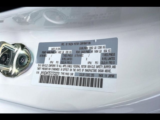 2026 Mazda Mazda MX-5 Miata RF Grand Touring