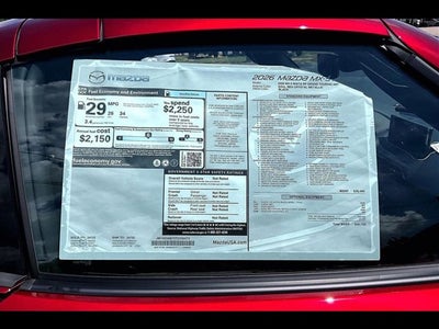 2026 Mazda Mazda MX-5 Miata RF Grand Touring
