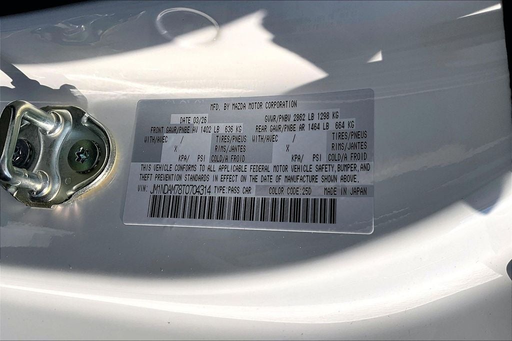 2026 Mazda Mazda MX-5 Miata RF Grand Touring
