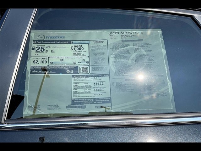 2025 Mazda Mazda CX-5 2.5 S Select AWD