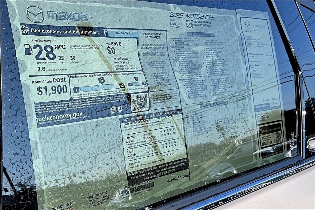 2025 Mazda Mazda CX-5 2.5 S Premium Plus AWD