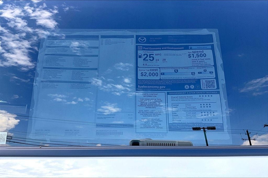2026 Mazda Mazda CX-70 3.3 Turbo Preferred AWD