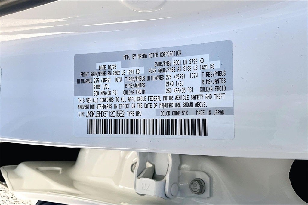 2026 Mazda Mazda CX-70 3.3 Turbo Preferred AWD