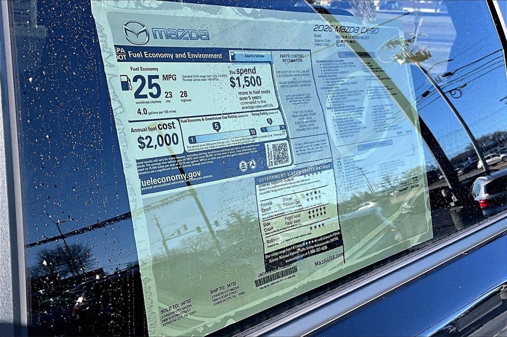 2026 Mazda Mazda CX-90 3.3 Turbo Select AWD