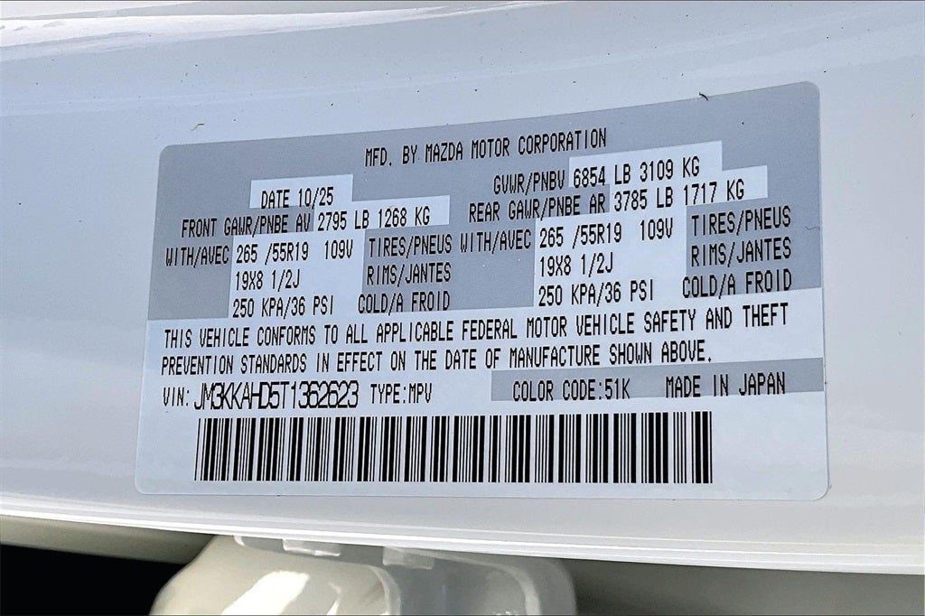 2026 Mazda Mazda CX-90 3.3 Turbo Select AWD