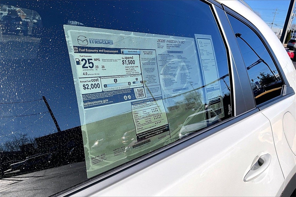 2026 Mazda Mazda CX-90 3.3 Turbo Select AWD