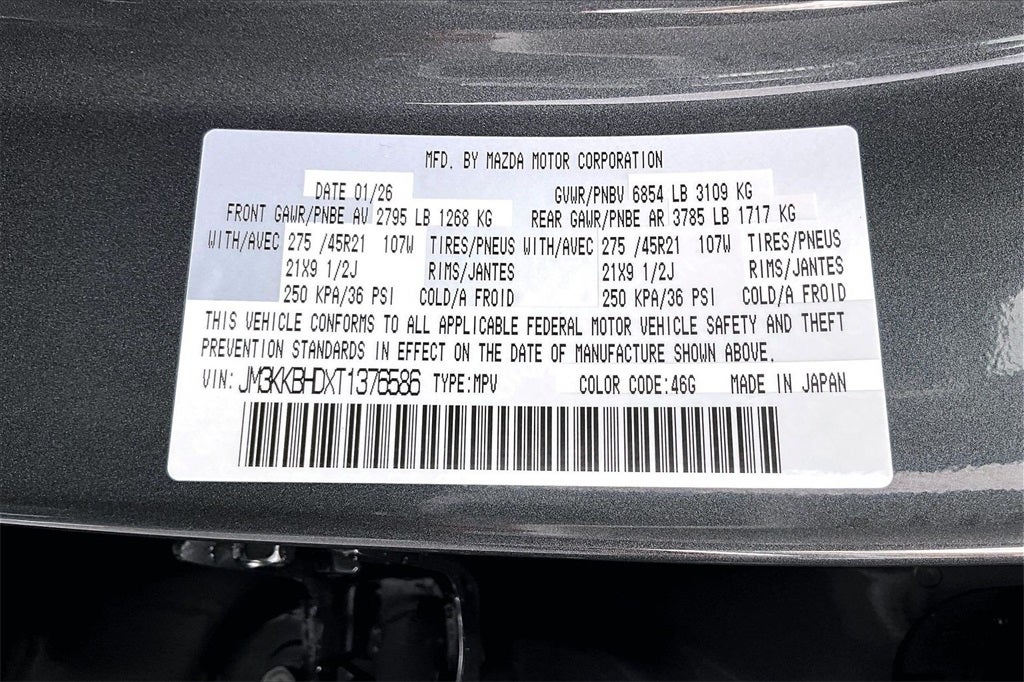 2026 Mazda Mazda CX-90 3.3 Turbo Preferred AWD