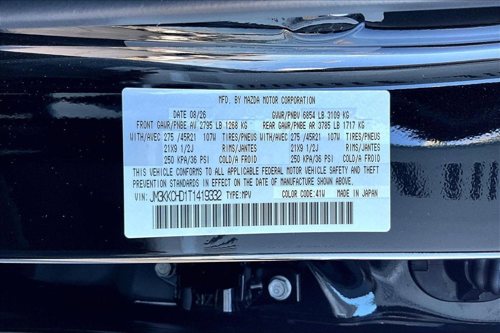 2026 Mazda Mazda CX-90 3.3 Turbo Premium Sport AWD
