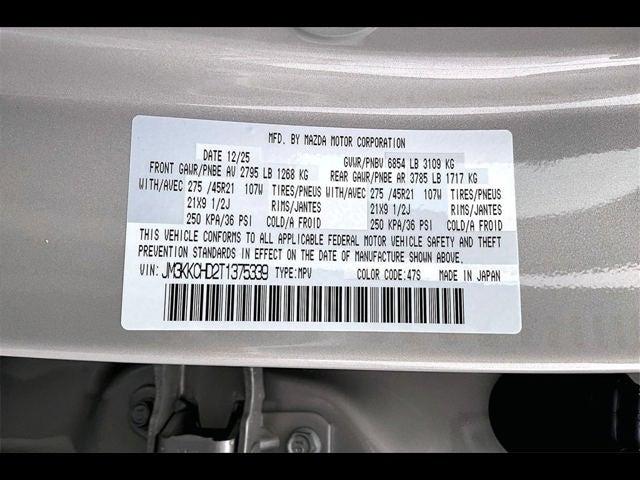 2026 Mazda Mazda CX-90 3.3 Turbo Premium Sport AWD