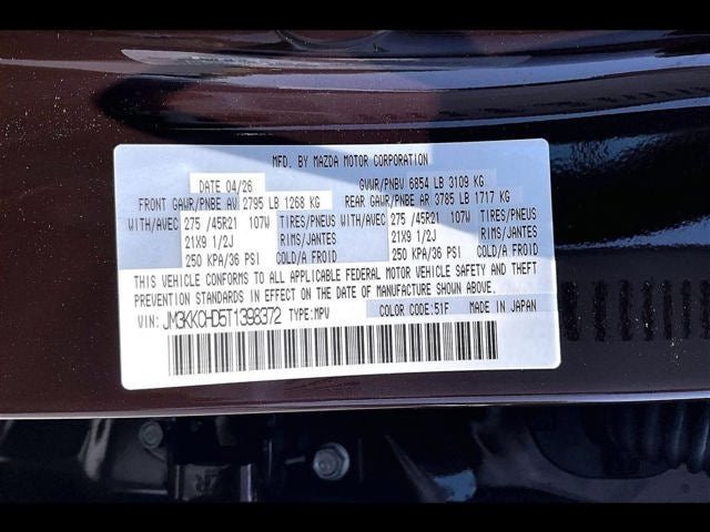 2026 Mazda Mazda CX-90 3.3 Turbo Premium Sport AWD