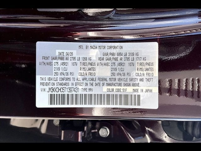 2026 Mazda Mazda CX-90 3.3 Turbo S Premium Sport AWD