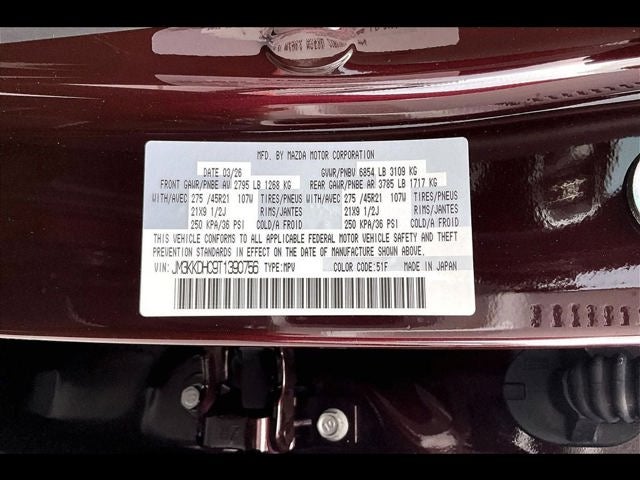 2026 Mazda Mazda CX-90 3.3 Turbo S Premium Sport AWD