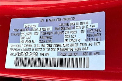 2026 Mazda Mazda CX-90 3.3 Turbo S Premium Plus AWD