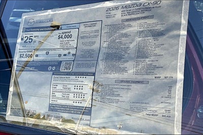 2026 Mazda Mazda CX-90 3.3 Turbo S Premium Plus AWD