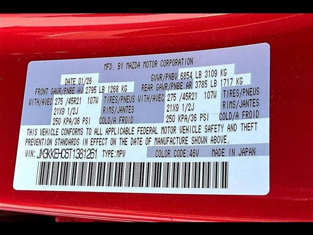 2026 Mazda Mazda CX-90 3.3 Turbo S Premium Plus AWD